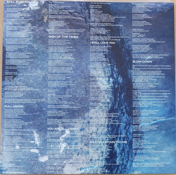 Gerry Rafferty - Rest In Blue (LP) - Discords.nl