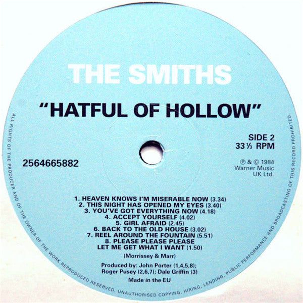 The Smiths - The Smiths - Hatful Of Hollow  (LP)