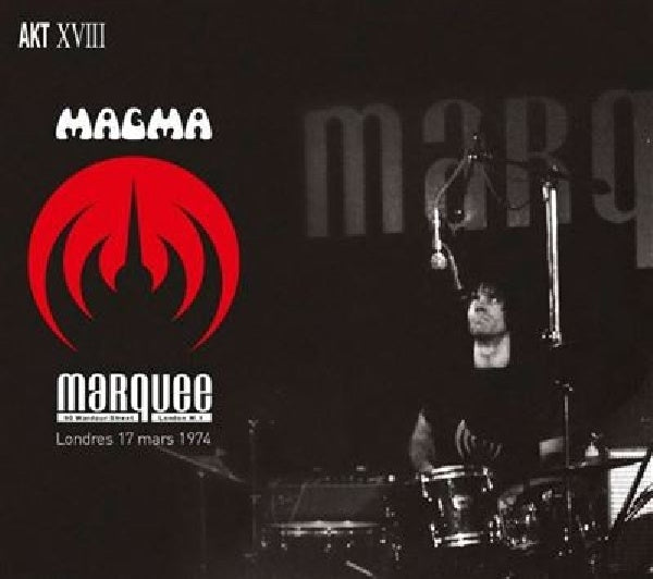 Magma - Live at marquee club london (17-03-1974) (CD)