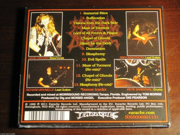 Morbid Angel - Altars Of Madness (CD)