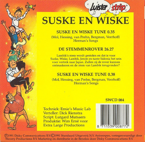 Suske en Wiske - De Stemmenrover (CD Tweedehands) - Discords.nl