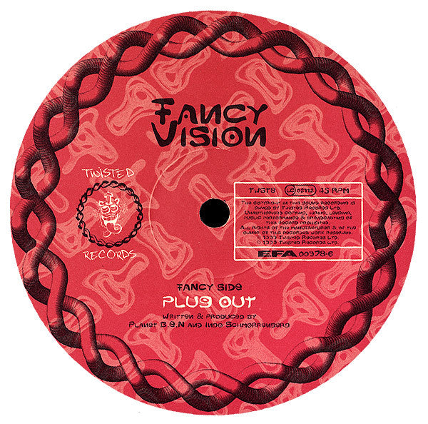 Fancy Vision - Plug Out / Supergirls Wedding (12" Tweedehands)