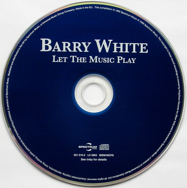 Barry White - Let The Music Play (CD)