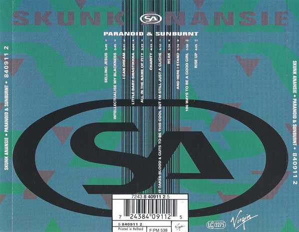 Skunk Anansie - Paranoid & Sunburnt (CD Tweedehands)