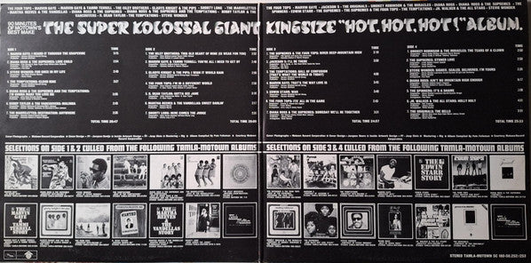 Various - Tamla-Motown Is Hot, Hot, Hot! (The Super Kolossal Giant Kingsize "Hot, Hot, Hot!" Album) (LP Tweedehands)