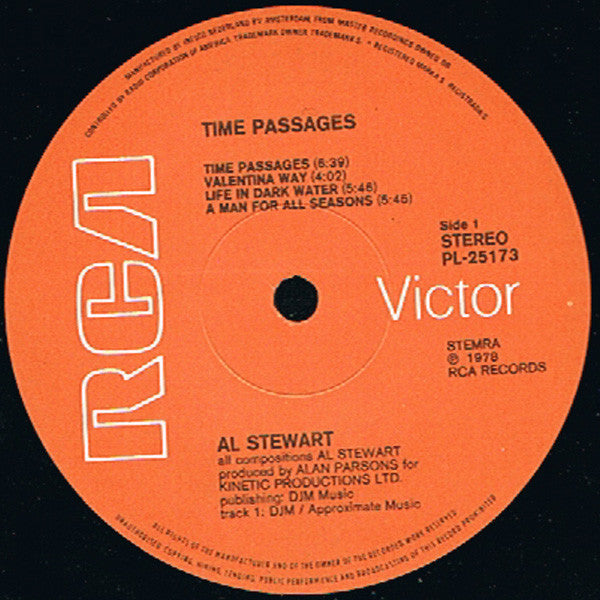 Al Stewart - Time Passages (LP Tweedehands)