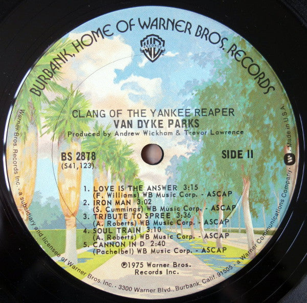 Van Dyke Parks - Clang Of The Yankee Reaper (LP Tweedehands)