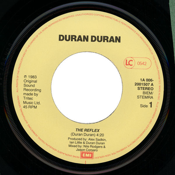Duran Duran - The Reflex (7-inch Tweedehands)
