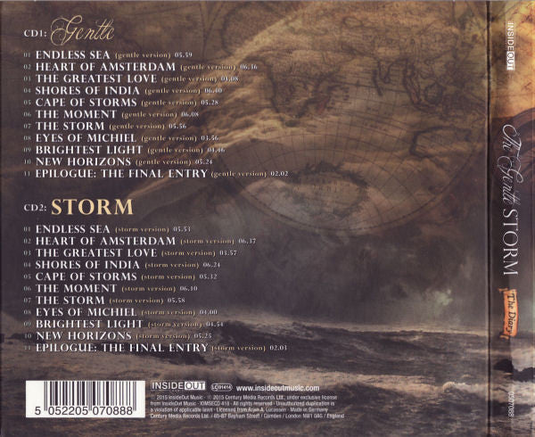 Gentle Storm, The - The Diary (CD)