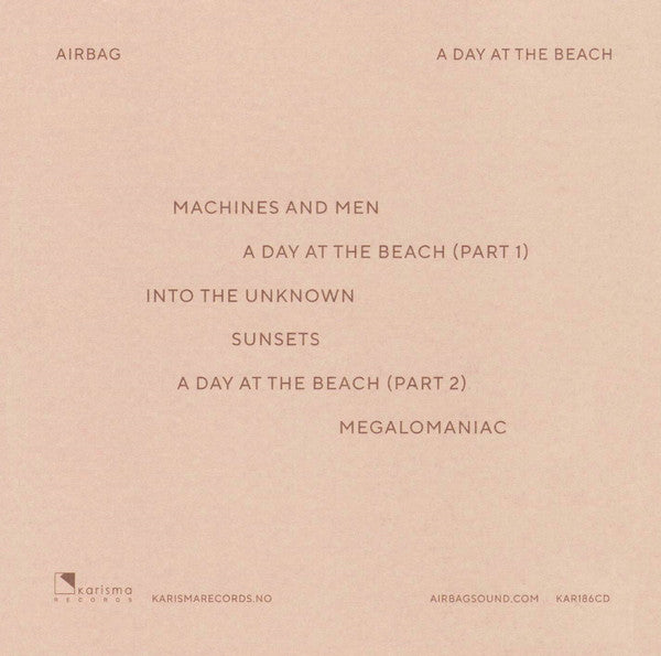 Airbag (5) - A Day At The Beach (CD)