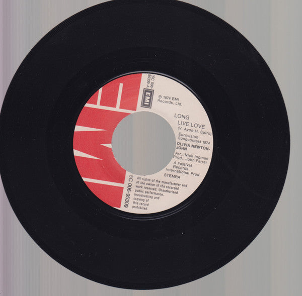Olivia Newton-John - Long Live Love (7-inch Tweedehands)