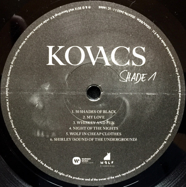 Kovacs - Shades Of Black (LP)