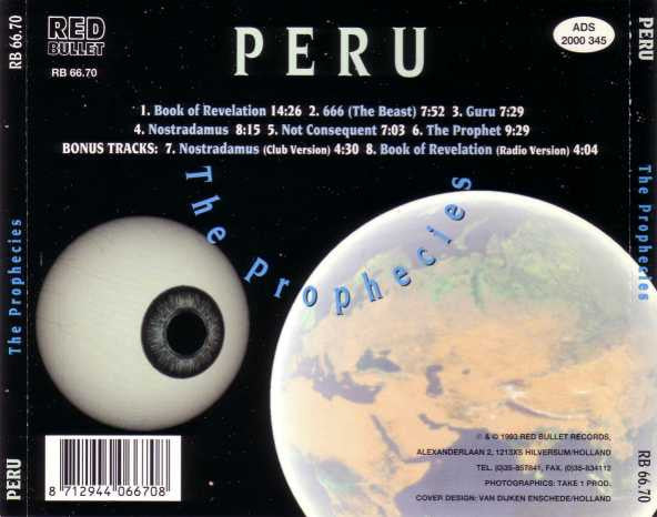 Peru - The Prophecies (CD Tweedehands)