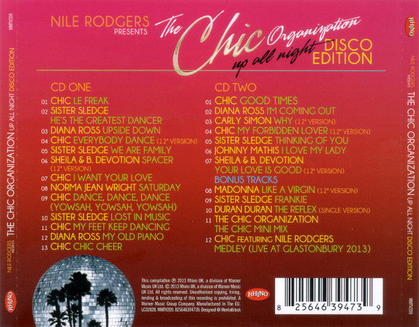 Nile Rodgers Presents Chic - Up All Night - Disco Edition (CD)