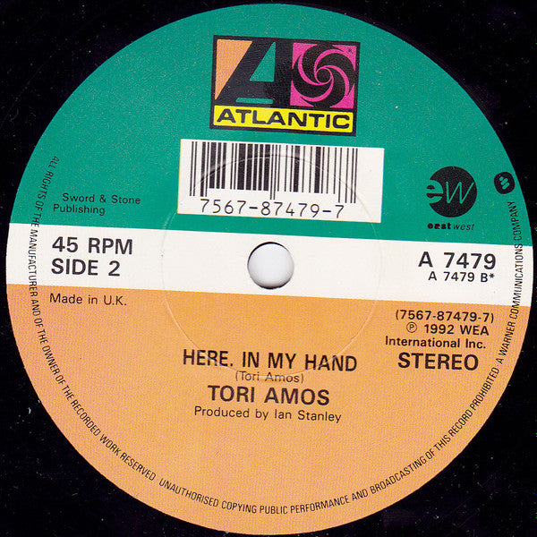 Tori Amos - Crucify (7-inch Tweedehands) - Discords.nl