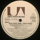 Shirley Bassey - Never, Never, Never (LP Tweedehands) - Discords.nl