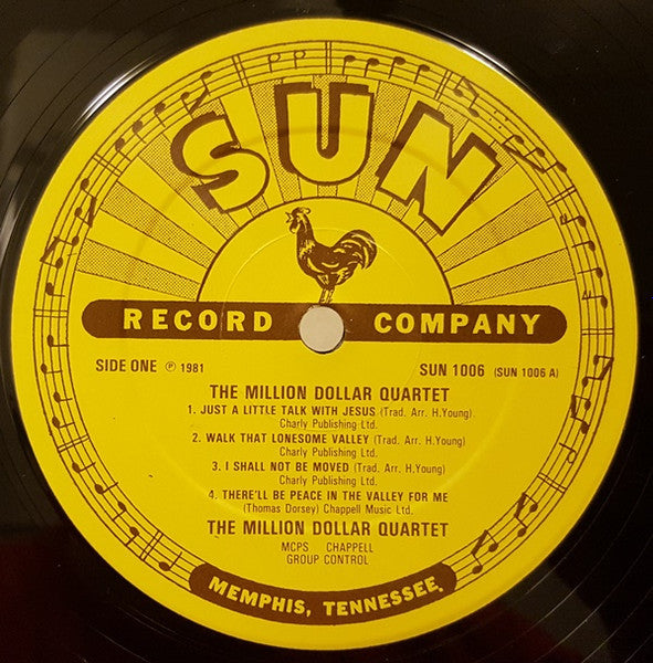 Million Dollar Quartet, The - The Million Dollar Quartet (LP Tweedehands)