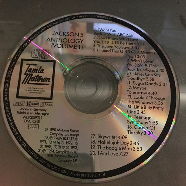 Jackson 5, The - Anthology (CD Tweedehands)