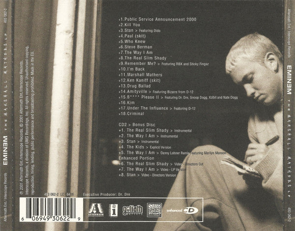 Eminem - The Marshall Mathers (CD) - Discords.nl