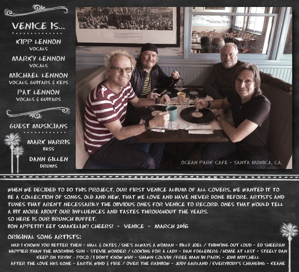 Venice (7) - Brunch Buffet - Tasty Covers (CD Tweedehands) - Discords.nl