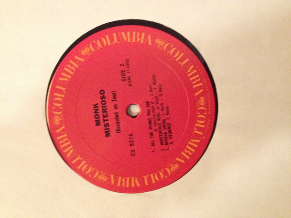 Thelonious Monk - Misterioso (Recorded On Tour) (LP Tweedehands) - Discords.nl