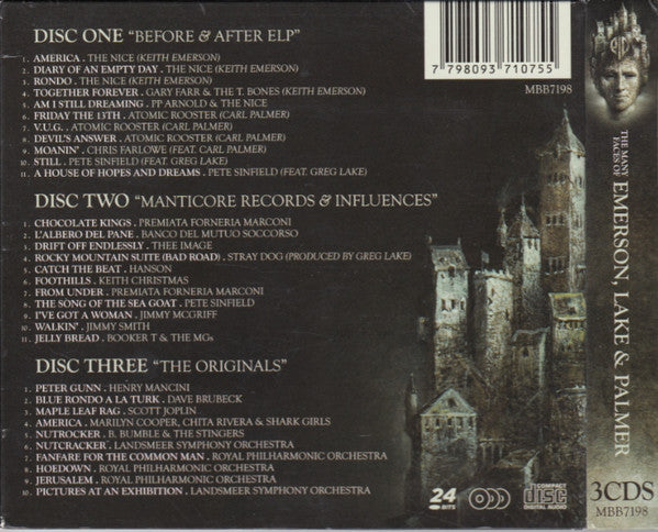 Various - The Many Faces Of Emerson, Lake & Palmer (A Journey Through The Inner World Of ELP) (CD Tweedehands)