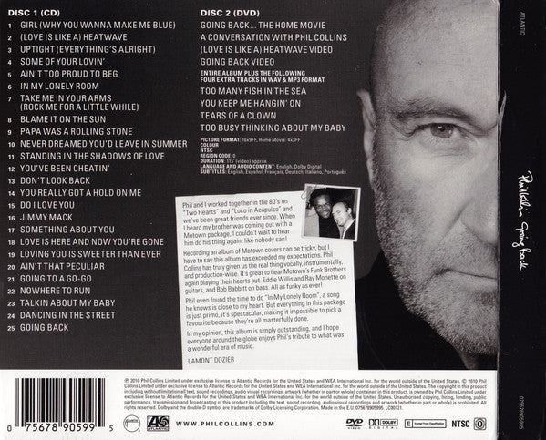 Phil Collins - Going Back (CD Tweedehands)