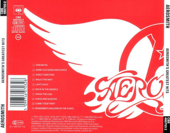 Aerosmith - Aerosmith's Greatest Hits (CD Tweedehands)