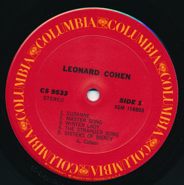 Leonard Cohen - Songs Of Leonard Cohen (LP Tweedehands) - Discords.nl