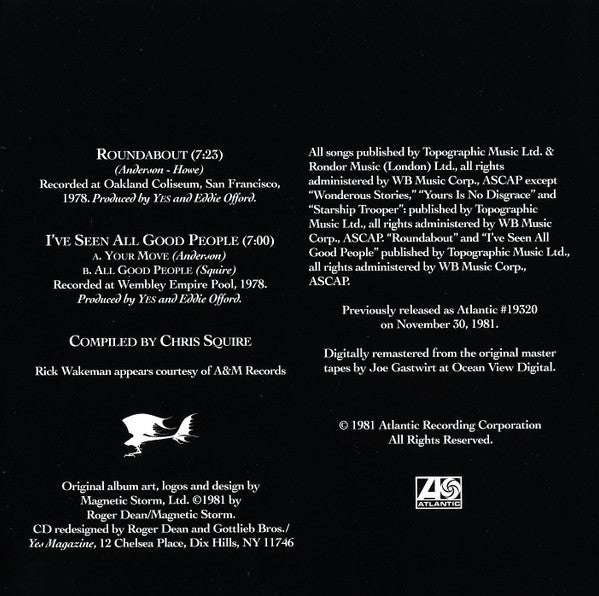 Yes - Classic Yes (CD)