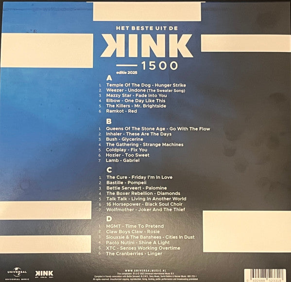 Various - Het Beste Uit De KINK 1500 Editie 2025 (LP)
