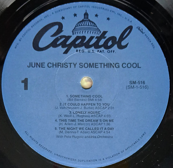 June Christy - Something Cool (LP Tweedehands)