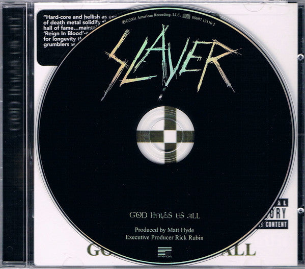 Slayer - God Hates Us All (CD)