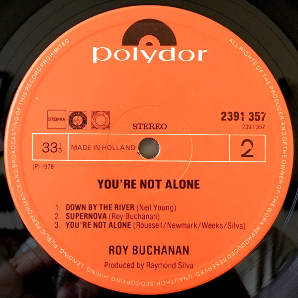 Roy Buchanan - You're Not Alone (LP Tweedehands)