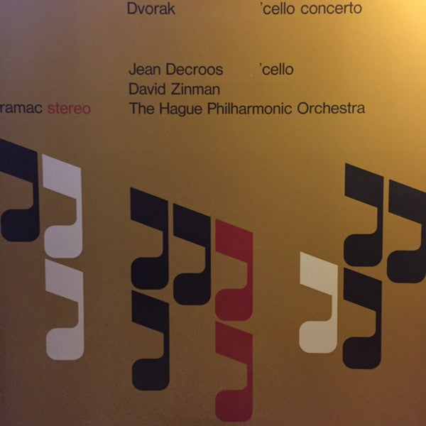 Antonín Dvořák - Jean Decroos ('cello), David Zinman, Hague Philharmonic, The - 'Cello Concerto (LP Tweedehands)