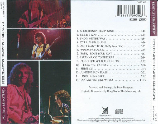 Peter Frampton - Frampton Comes Alive! (CD Tweedehands)