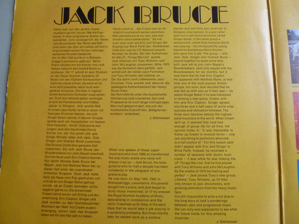 Jack Bruce - Pop History Vol. 17 (LP Tweedehands)