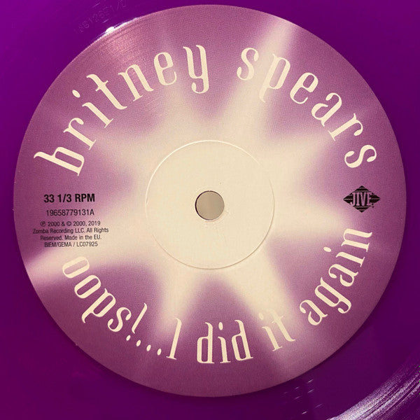 Britney Spears - Oops!...I Did It Again (LP) - Discords.nl