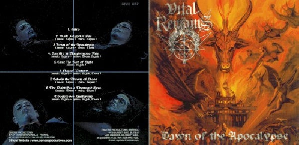 Vital Remains - Dawn of the apocalypse (CD)