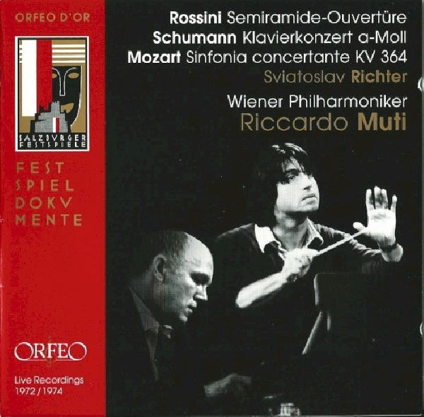 Rossini/schumann/mozart - Seramide overture/piano concerto (CD) - Discords.nl