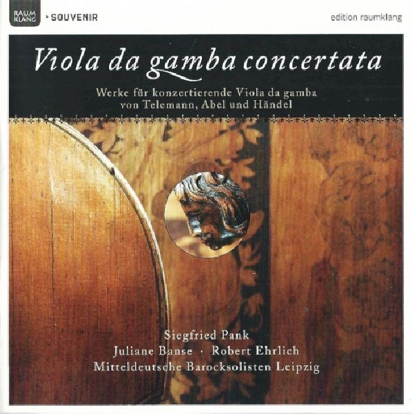 Telemann/abel/handel - Viola da gamba concertata (CD) - Discords.nl