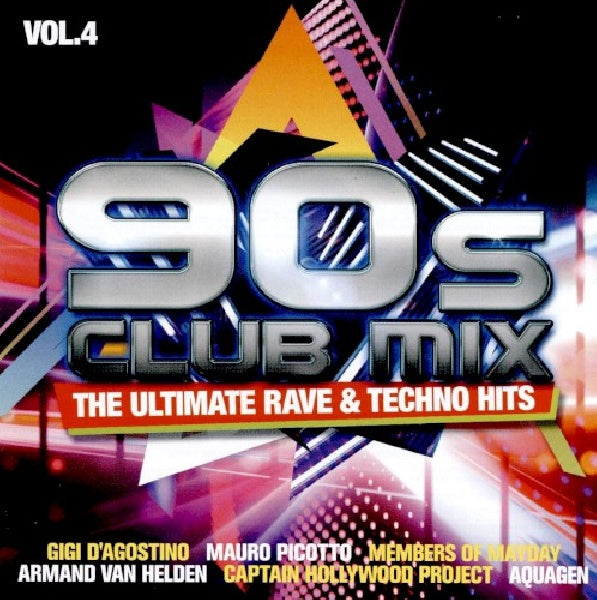 V/A (Various Artists) - 90's club mix vol.4 (CD) - Discords.nl
