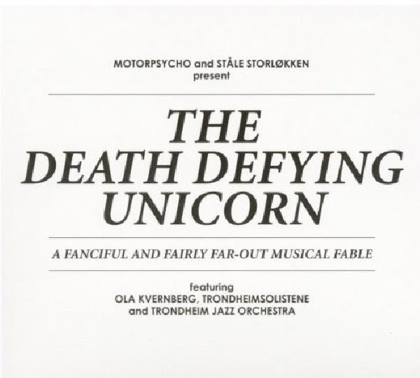 Motorpsycho - Death defying unicorn (CD) - Discords.nl