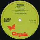 Gentle Giant - Interview (LP Tweedehands)