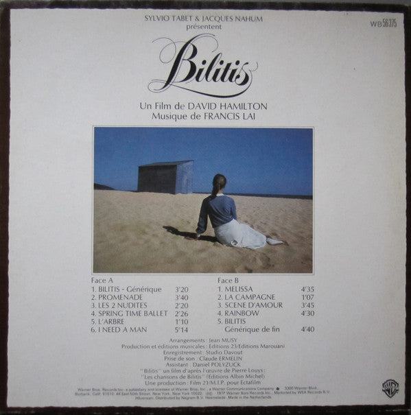 Francis Lai - Bilitis (Bande Originale Du Film) (LP Tweedehands)