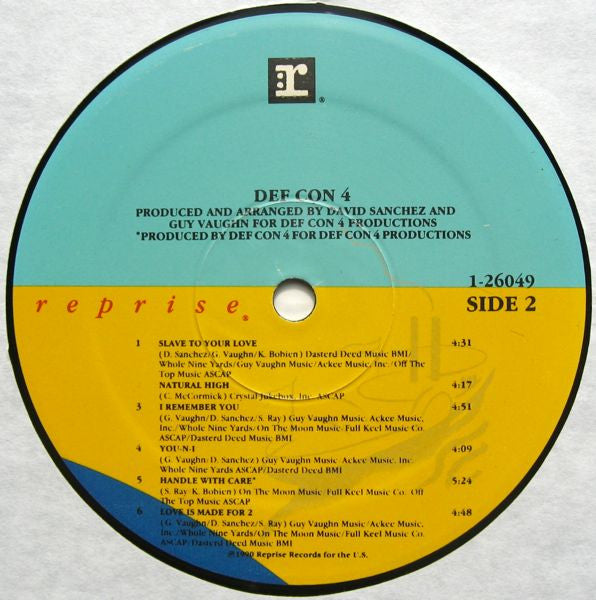 Def Con 4 - Def Con 4 (LP Tweedehands)