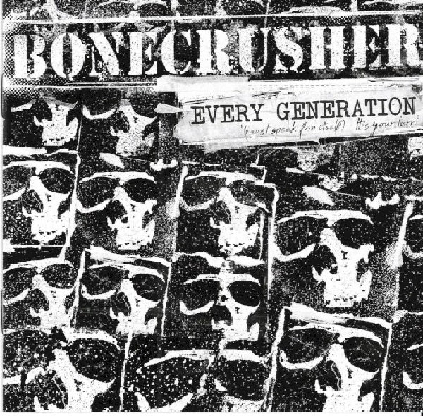 Bonecrusher - Every generation (CD) - Discords.nl