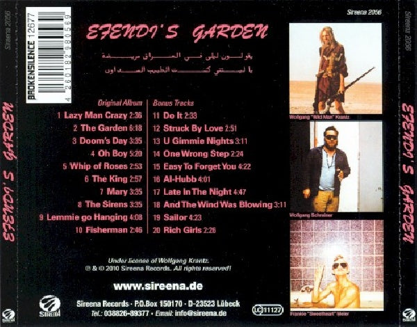 Efendi's Garden - Efendi's garden (CD) - Discords.nl