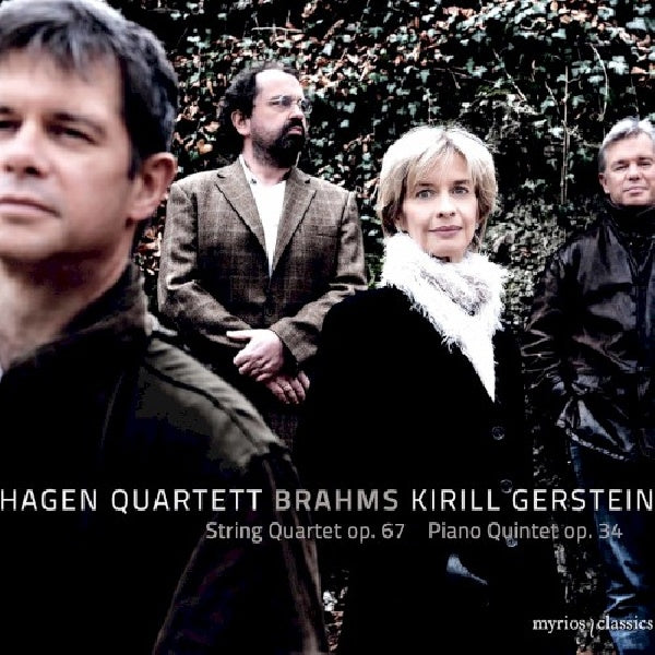 Hagen Quartett / Kirill Gerstein - Brahms: string quartet op. 67 & piano quintet op. 34 (CD) - Discords.nl