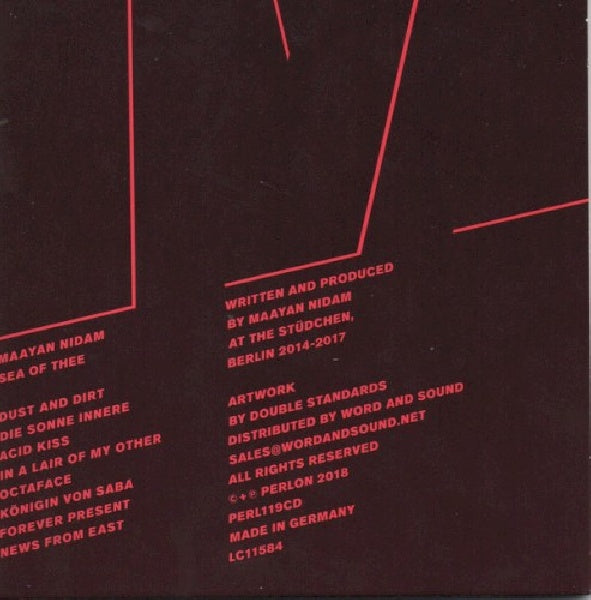 Maayan Nidam - Sea of thee (CD) - Discords.nl